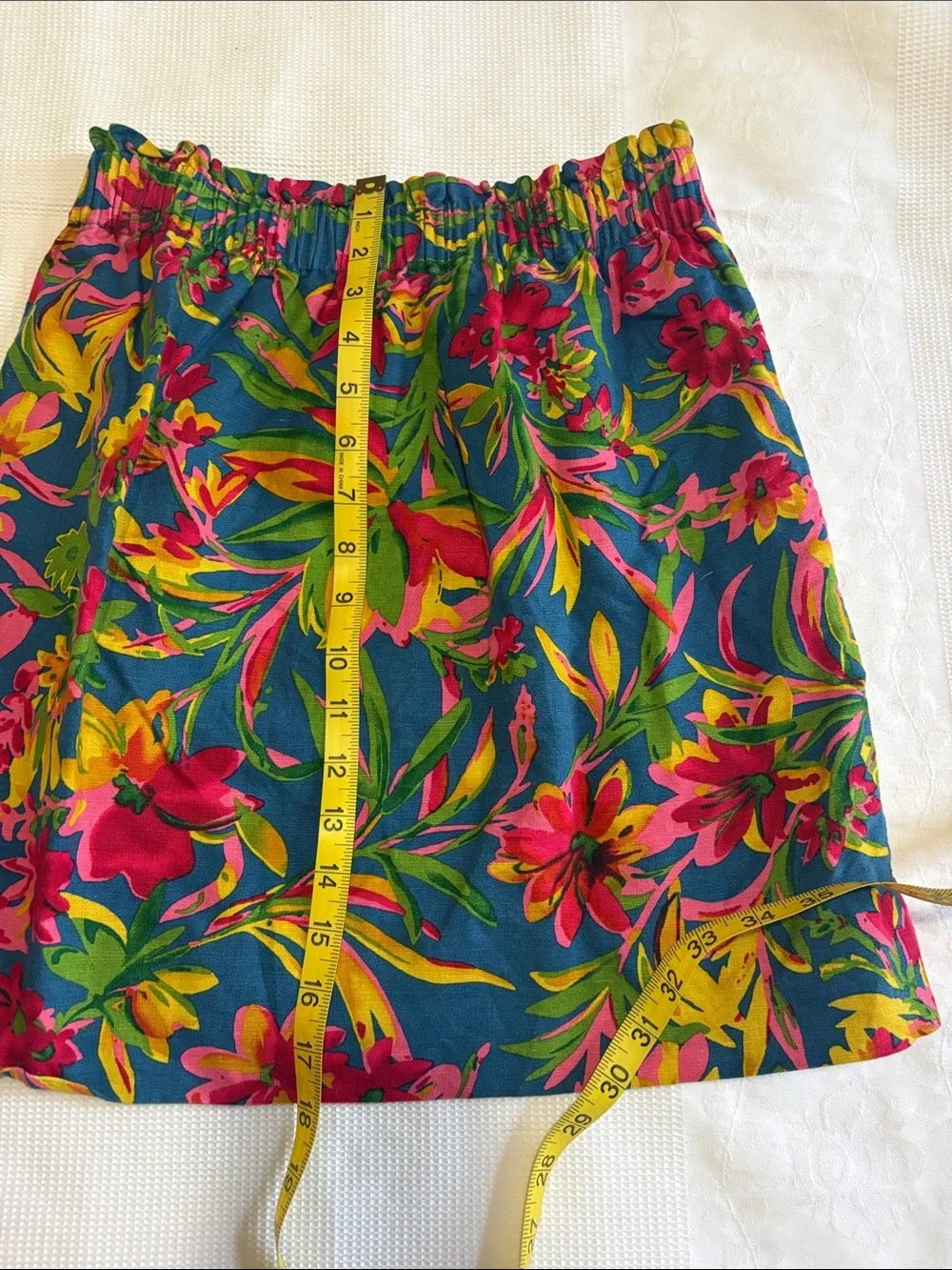 J CREW LINEN BLEND SKIRT